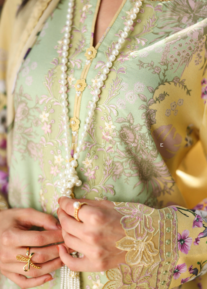 Rang Rasiya Lifestyle Lawn Unstitched Embroidered 3 Piece Suit RR25ULS HAZEL - Summer Collection