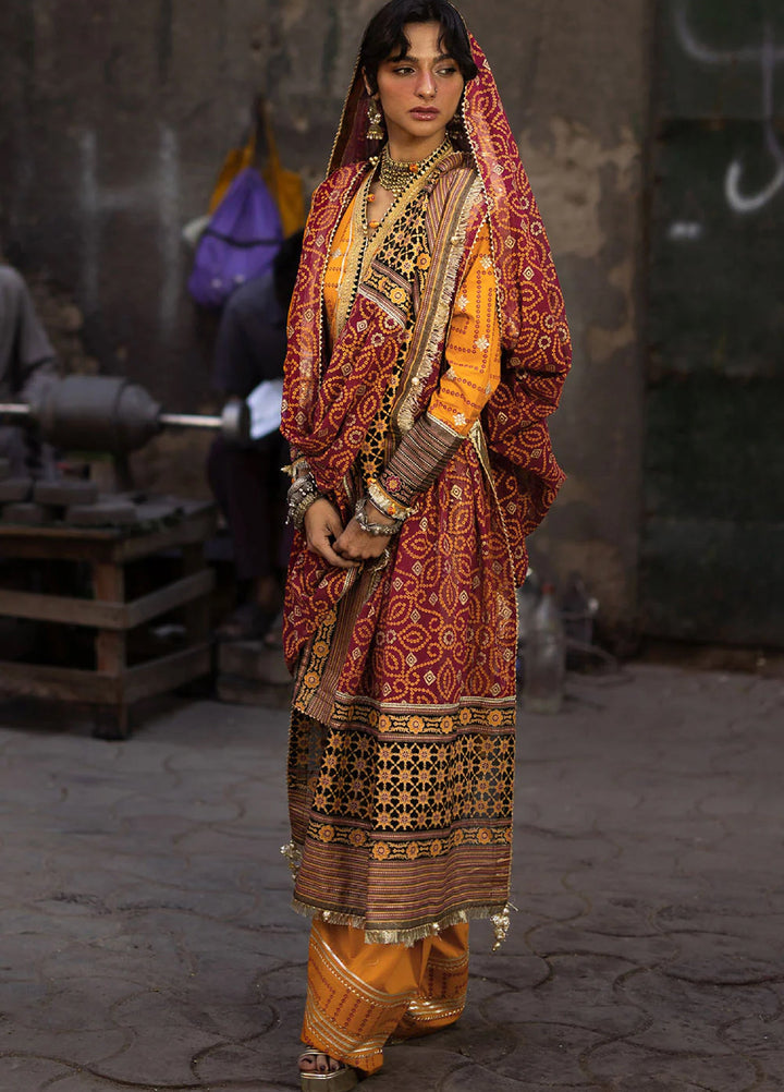 The Chunri by Gul Ahmed Unstitched Printed Lawn 3 Piece Suit GA26UTCL BM-62029 - Summer Collection