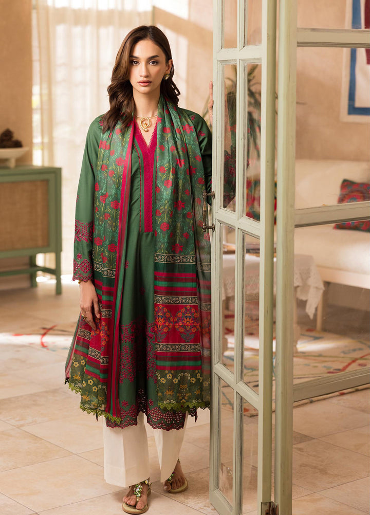 Nissa by Rajbari Unstitched Chikankari Embroidered Lawn 3 Piece Suit RB26UNCL D-8 - Summer Collection