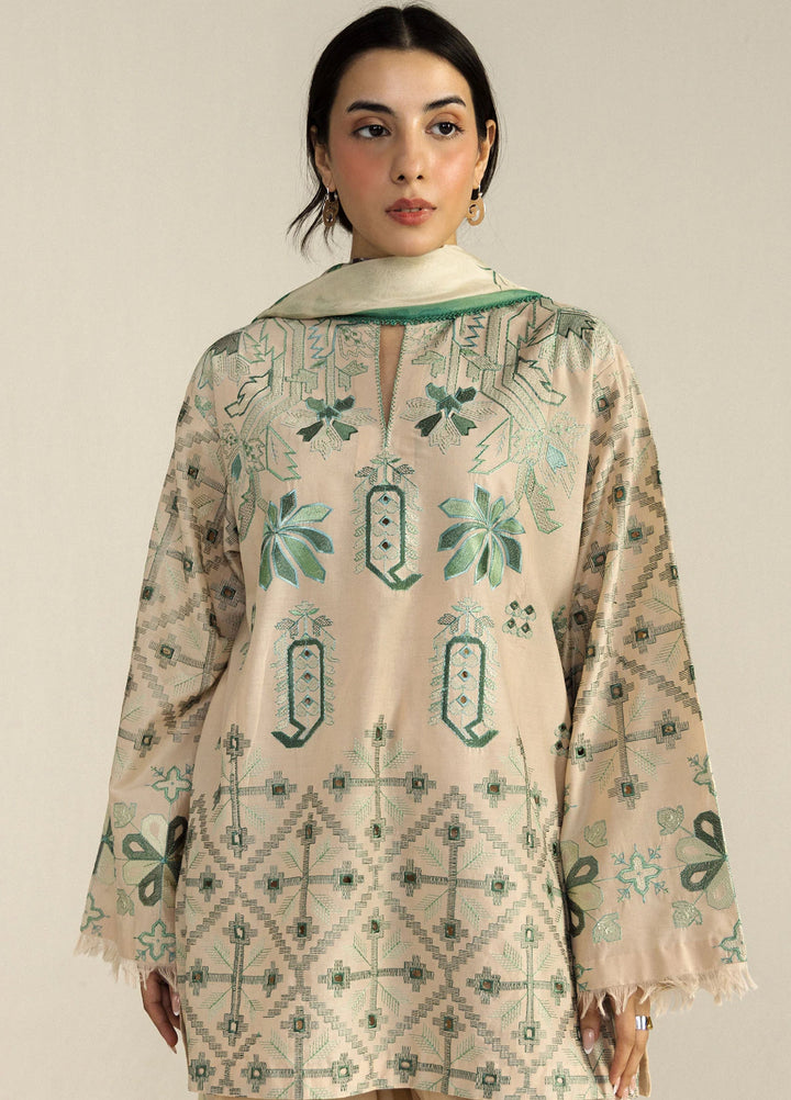 Coco by Zara Shahjahan Unstitched Embroidered Lawn 3 Piece Suit CZS26UCLP SOREN-9B - Eid Collection