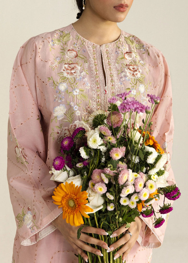 Coco by Zara Shahjahan Unstitched Embroidered Lawn 3 Piece Suit CZS26UCLP LUNE-2B - Eid Collection