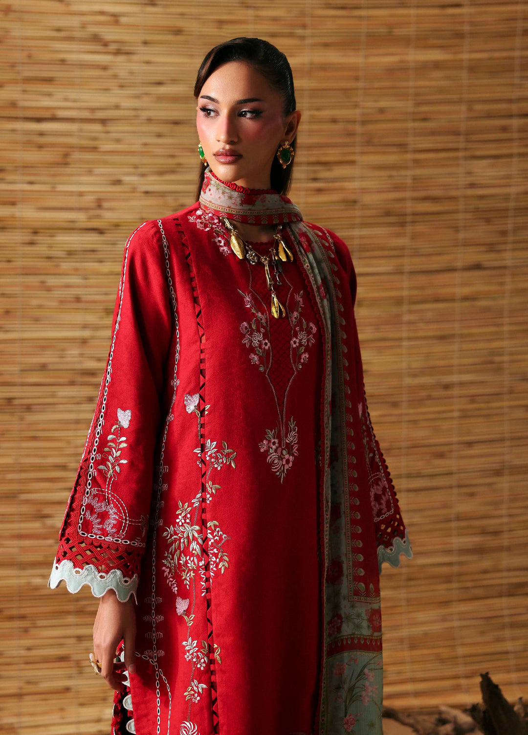 Sable Vogue Unstitched Embroidered Lawn 3 Piece Suit SV26ULL SL-07-26-V2 - Festive Collection