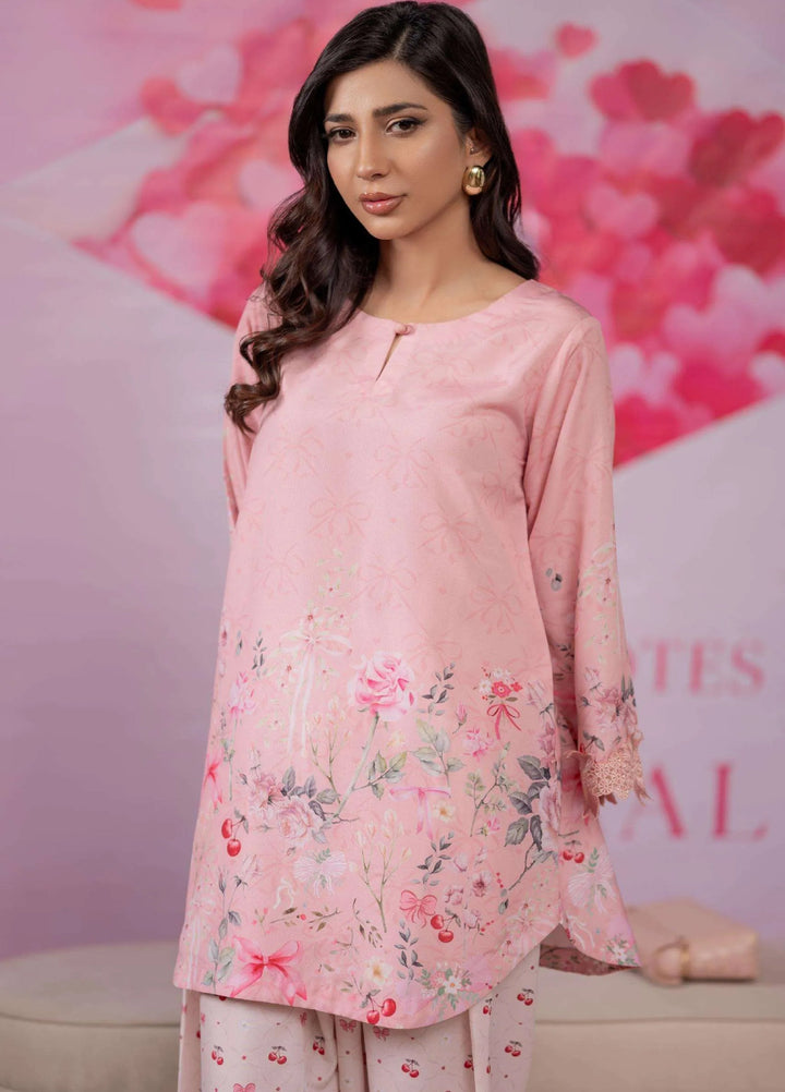 Minor Defect by Ayesha Somaya RTW Printed Lawn Silk 2 Piece Suit Peony Casual Collection