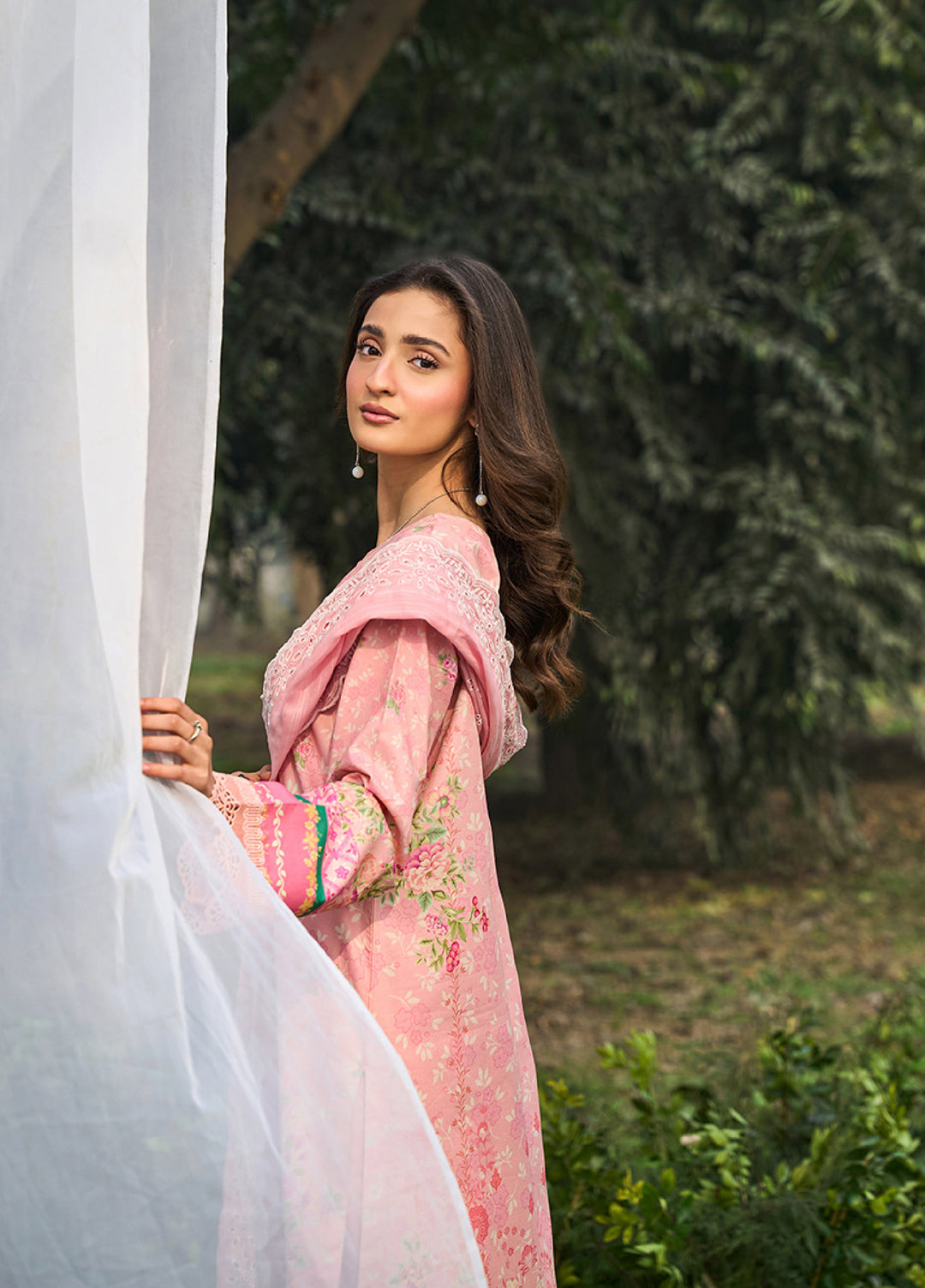 Raha Summer Prints by RajBari Unstitched Printed Lawn 3 Piece Suit RB26URS D-07 - Summer Collection