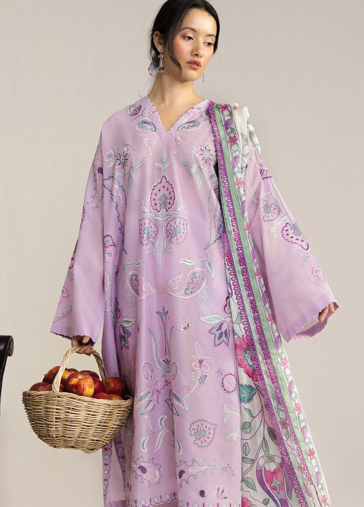 Coco by Zara Shahjahan Unstitched Embroidered Lawn 3 Piece Suit CZS26UCLP SIA-4A - Eid Collection