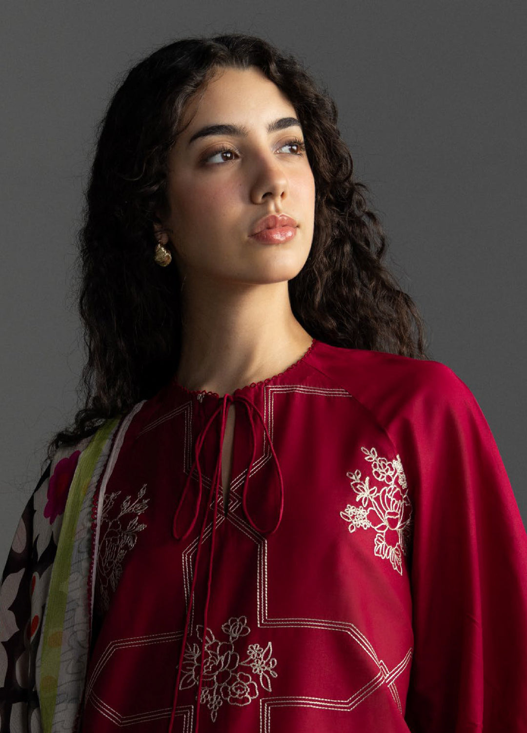 Coco by Zara Shahjahan Unstitched Embroidered Lawn 3 Piece Suit CZS26UL RIVAE-1B - Summer Collection