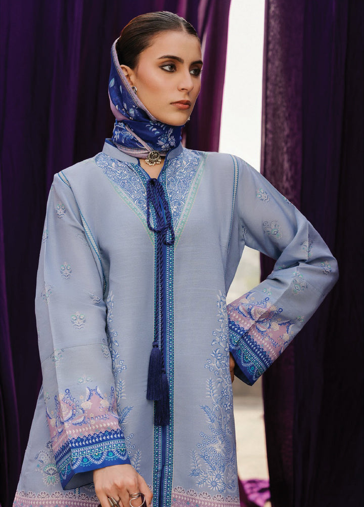 Aik Roz by Aik Atelier Unstitched Khaddar Printed Suits 3 Piece AIK25RK Look 08 - Winter Collection