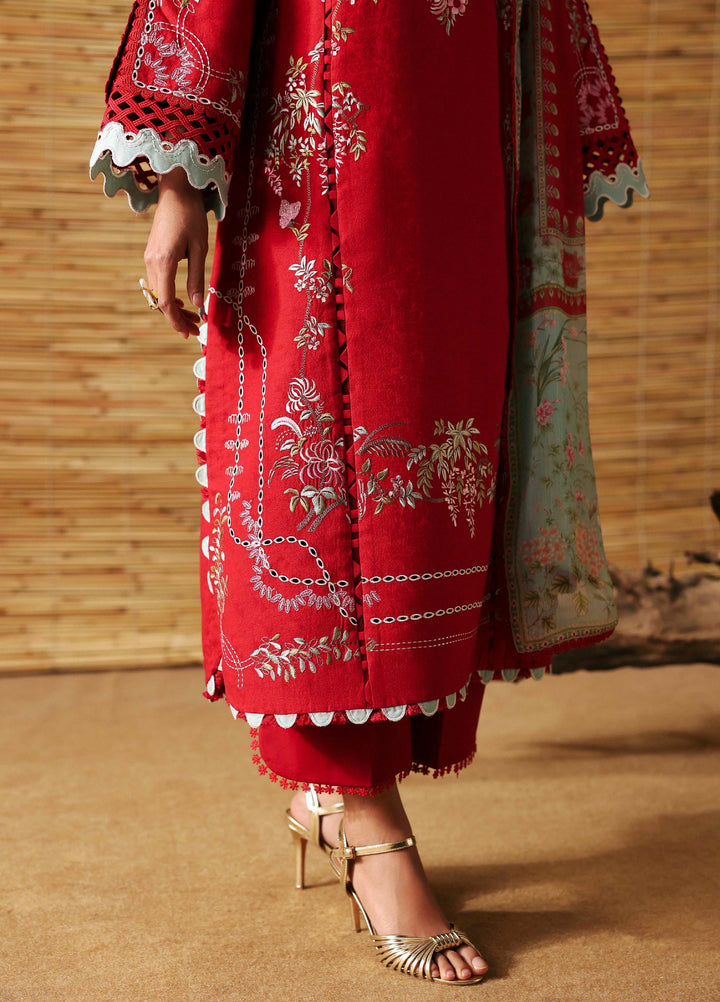 Sable Vogue Unstitched Embroidered Lawn 3 Piece Suit SV26ULL SL-07-26-V2 - Festive Collection