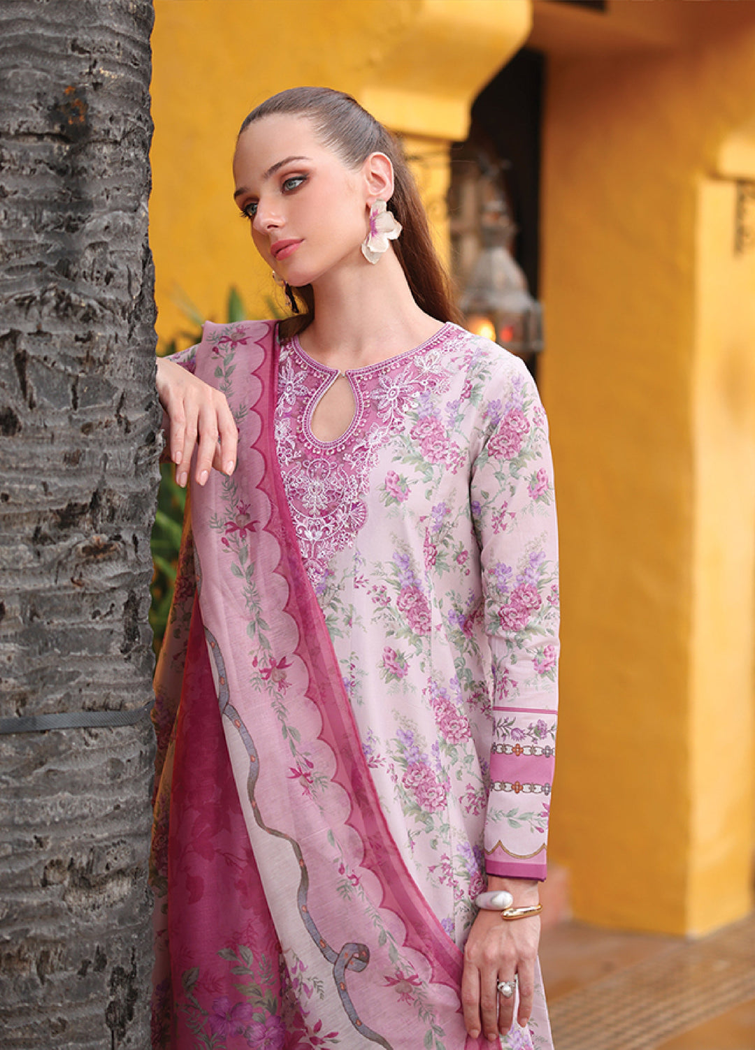 Xenia Formals RTW Embroidered Lawn 3 Piece XF26PL RAVEN GRACE - Summer Collection