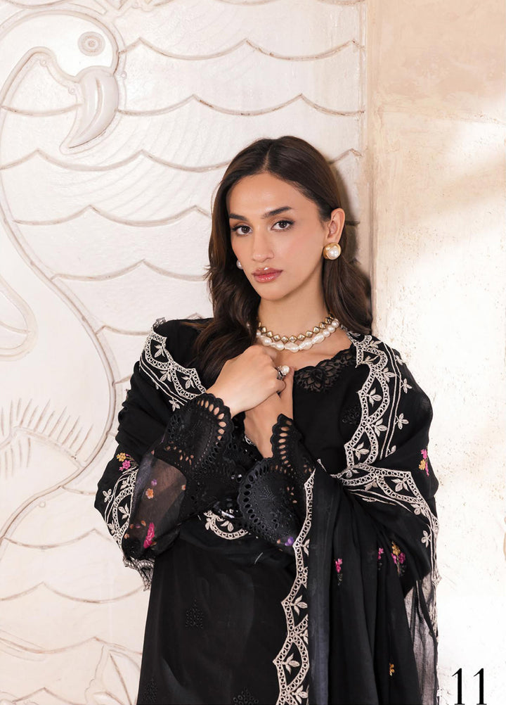 Nissa by Rajbari Unstitched Chikankari Embroidered Lawn 3 Piece Suit RB26UNCL D-11 - Summer Collection