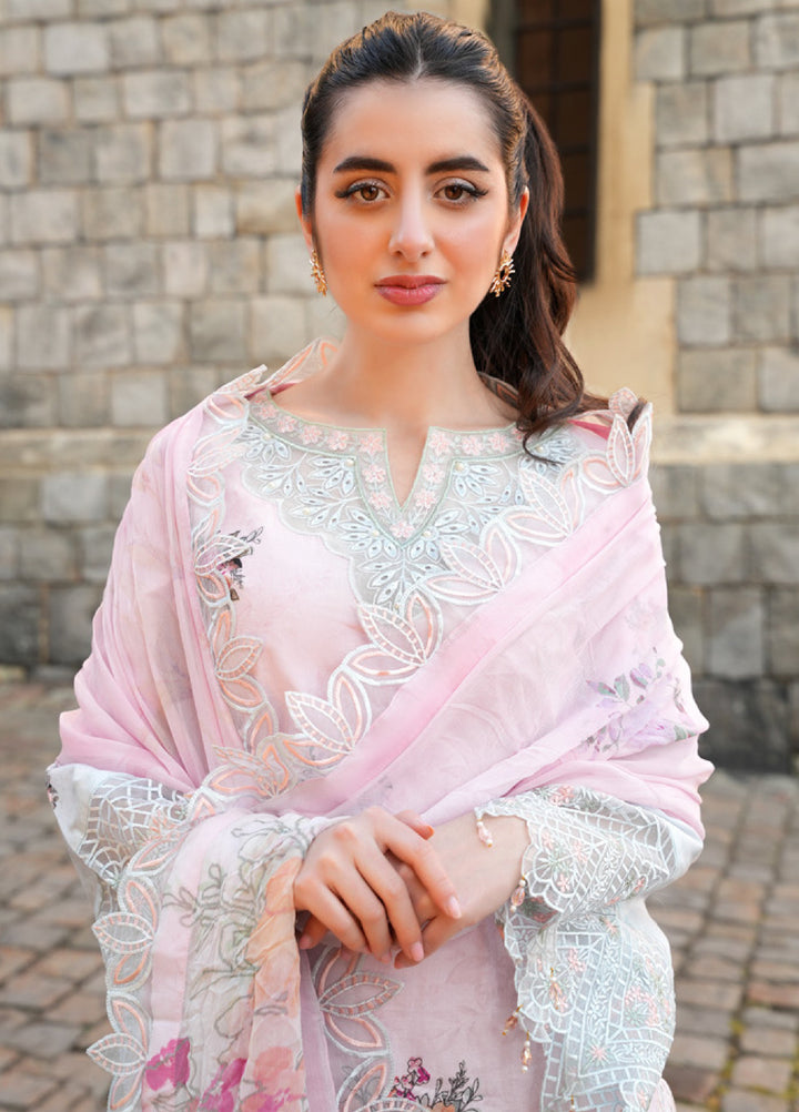 Al Zohaib Printkari Unstitched Embroidered Lawn 3 Piece Suit AZ26ULP 09 - Summer Collection