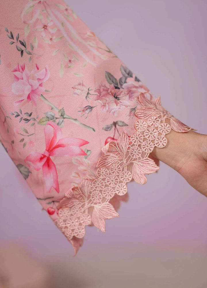 Minor Defect by Ayesha Somaya RTW Printed Lawn Silk 2 Piece Suit Peony Casual Collection