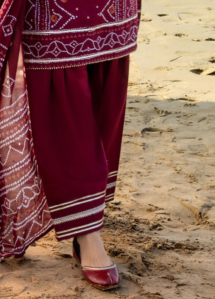 The Chunri by Gul Ahmed Unstitched Printed Lawn 3 Piece Suit GA26UTCL CL-52180 B - Summer Collection