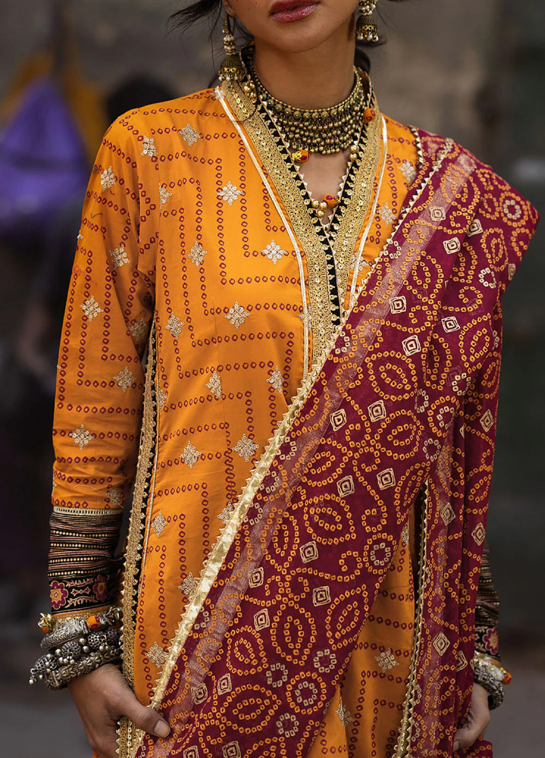 The Chunri by Gul Ahmed Unstitched Printed Lawn 3 Piece Suit GA26UTCL BM-62029 - Summer Collection