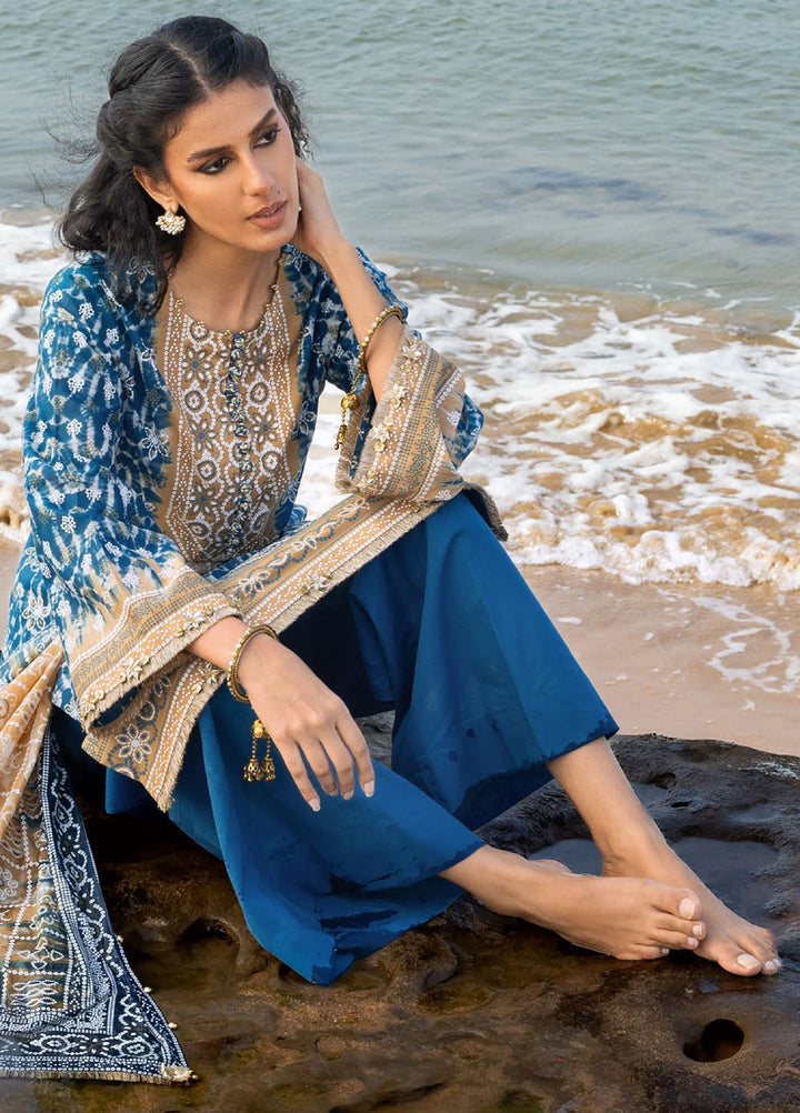 The Chunri by Gul Ahmed Unstitched Printed Lawn 3 Piece Suit GA26UTCL CL-62022 A - Summer Collection
