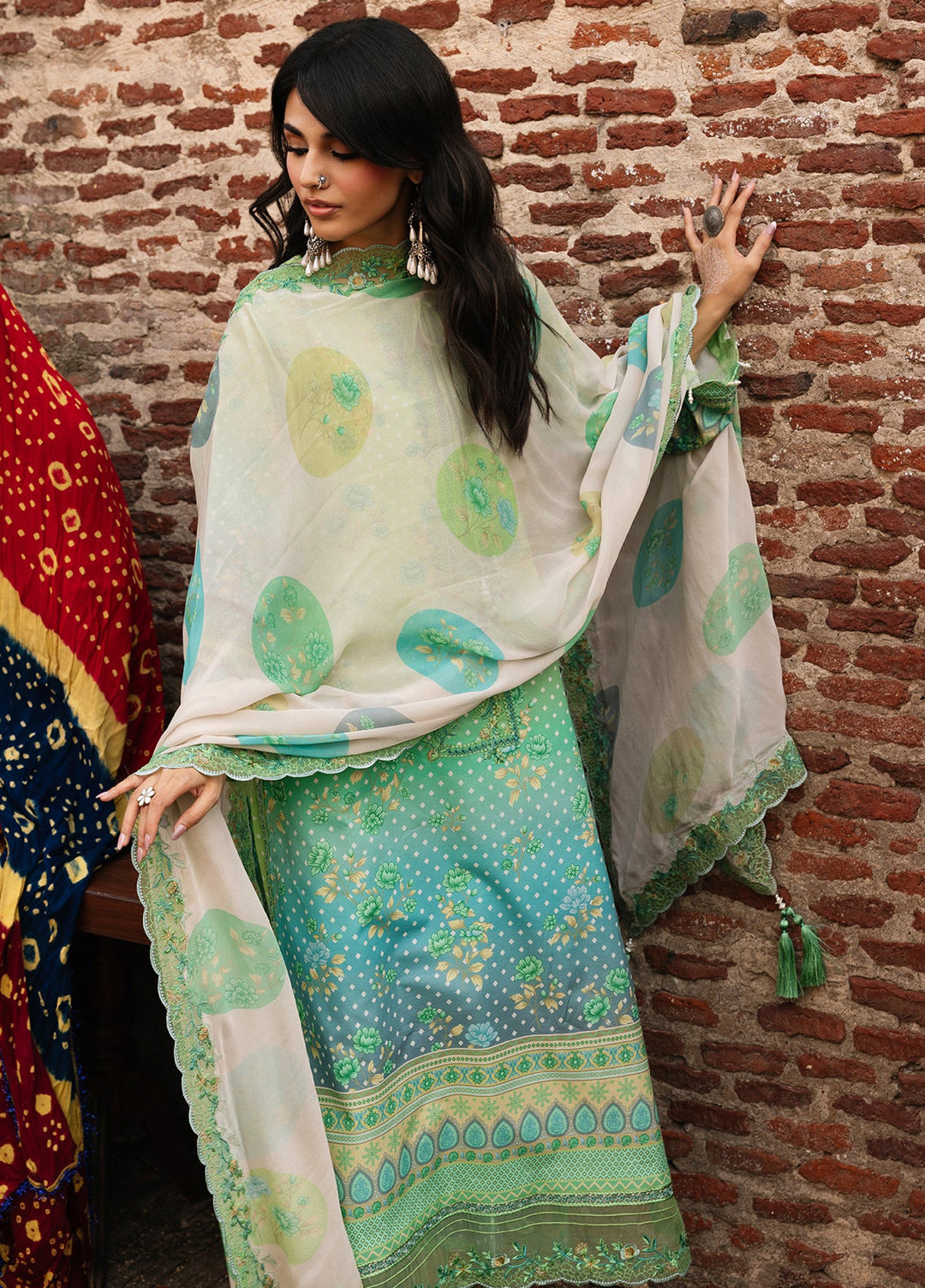 Chunri by Charizma Unstitched Embroidered Lawn 3 Piece Suit CHR26UCL CHN6-07 - Summer Collection