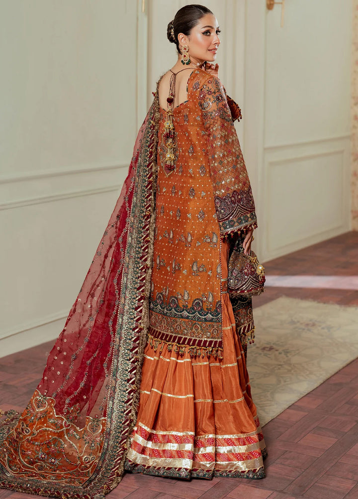 Chantelle by Baroque Unstitched Embroidered Net 3 Piece Suit BQ26UFC V13-D01 - Festive Collection