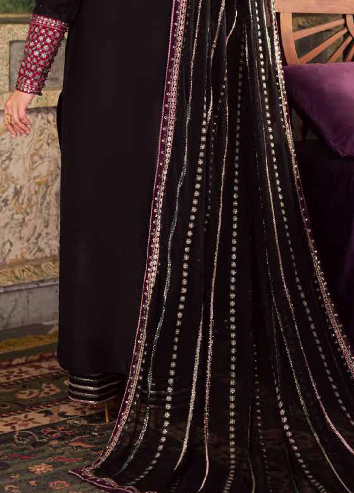 Nureh Nur Mahal The Silk Edit Unstitched Suits 3 Piece NU25NM NE-197 - Festive Collection