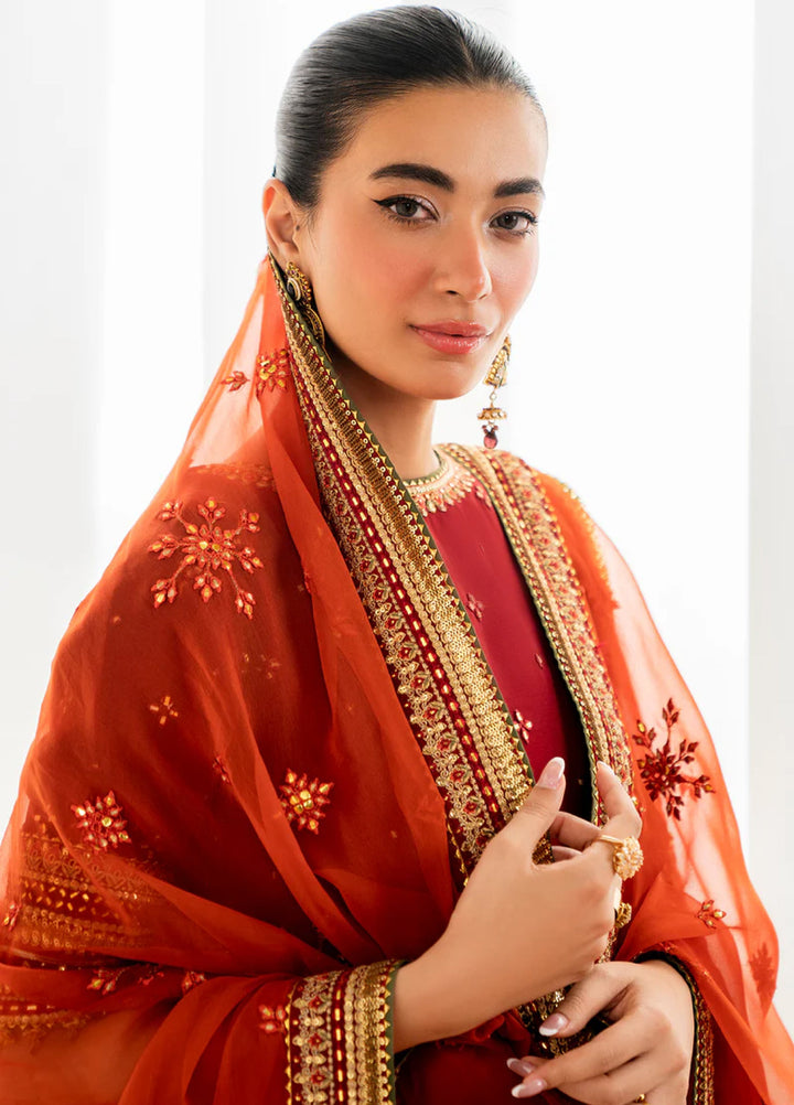 Chantelle by Baroque Unstitched Embroidered Chiffon 3 Piece Suit BQ26UFC UF-698 - Festive Collection