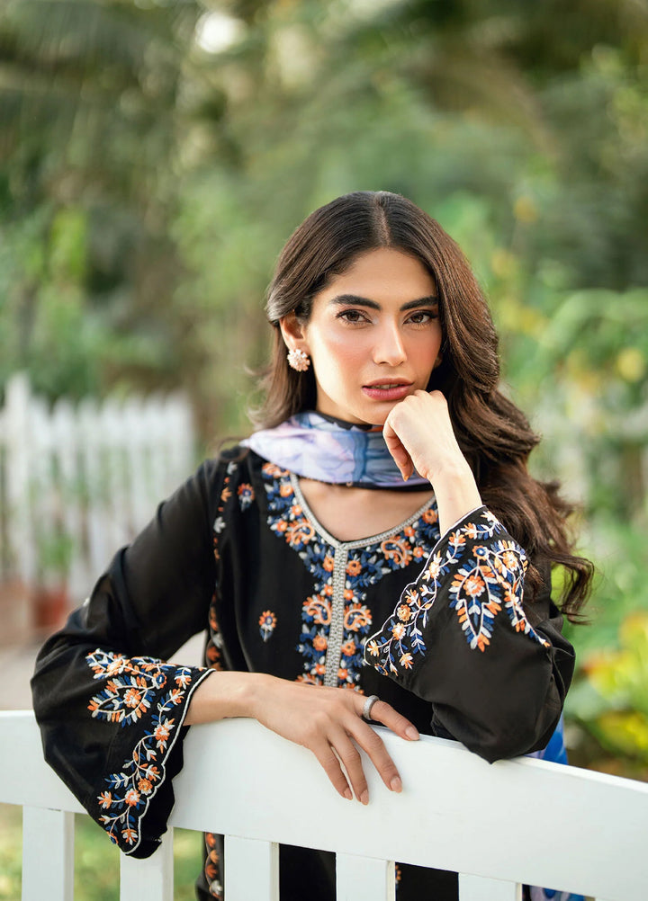 Lamhay by Dhanak Pret Swiss Voile 3 Piece DHN26PSV DC-2581 - Summer Collection
