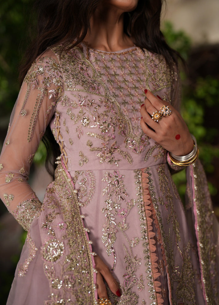 Dastan E Ishq by Ajr Festive Embroidered Unstitched Organza 3 Piece Suits AJR25DI D-1 Dhanak - Formals Collection