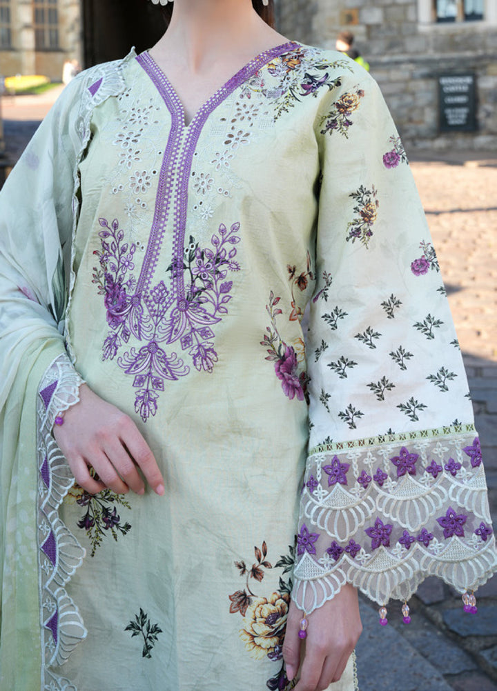 Al Zohaib Printkari Unstitched Embroidered Lawn 3 Piece Suit AZ26ULP 02 - Summer Collection