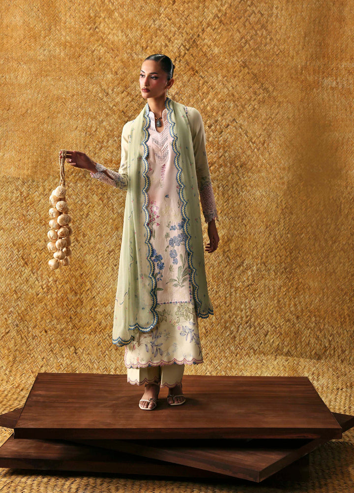 Sable Vogue Unstitched Embroidered Lawn 3 Piece Suit SV26ULL SL-08-26-V2 - Festive Collection