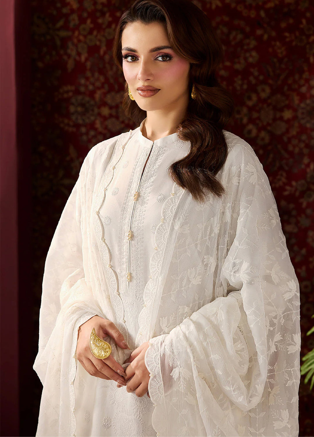 Alizeh Fashion Unstitched Embroidered Lawn 3 Piece Suit AF26ULE AF-EL-7064-YARA - Summer Collection