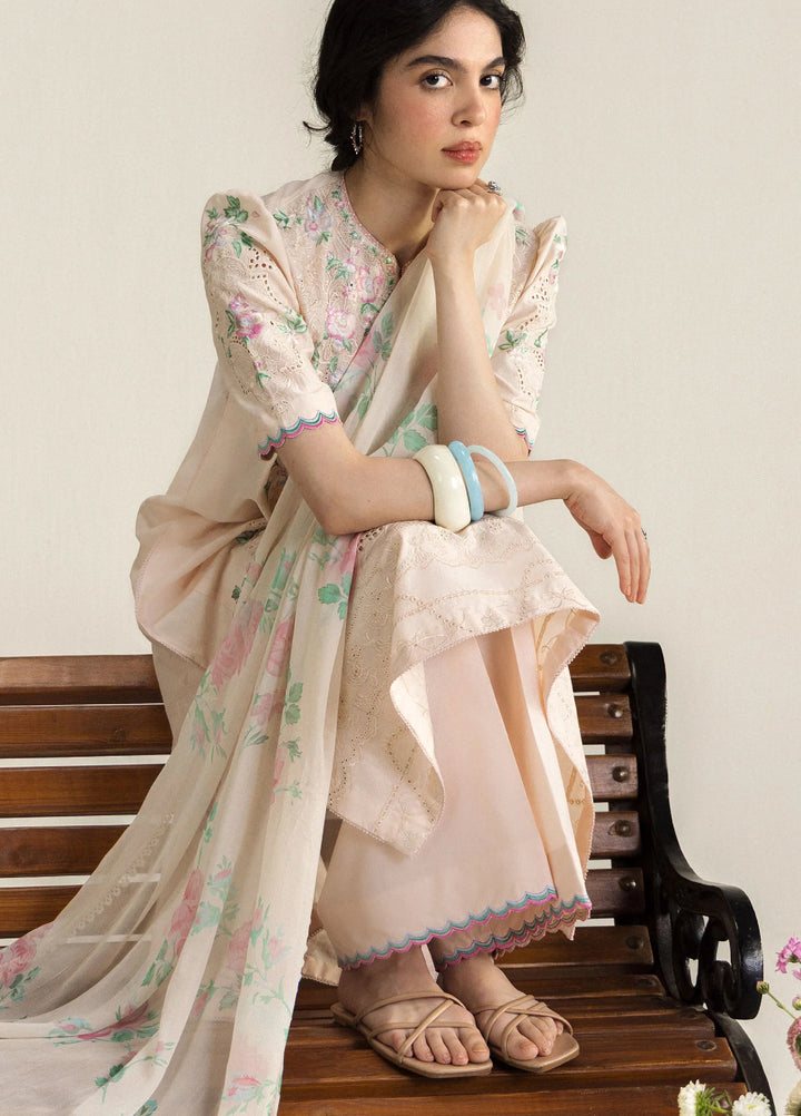 Coco by Zara Shahjahan Unstitched Embroidered Lawn 3 Piece Suit CZS26UCLP ARLO-7B - Eid Collection