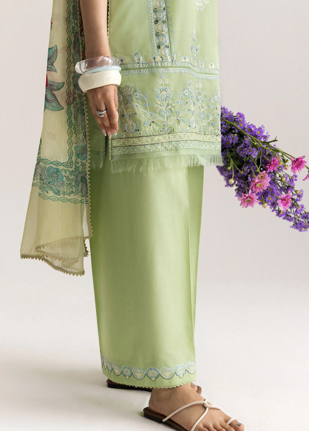 Coco by Zara Shahjahan Unstitched Embroidered Lawn 3 Piece Suit CZS26UCLP NOA-5B - Eid Collection