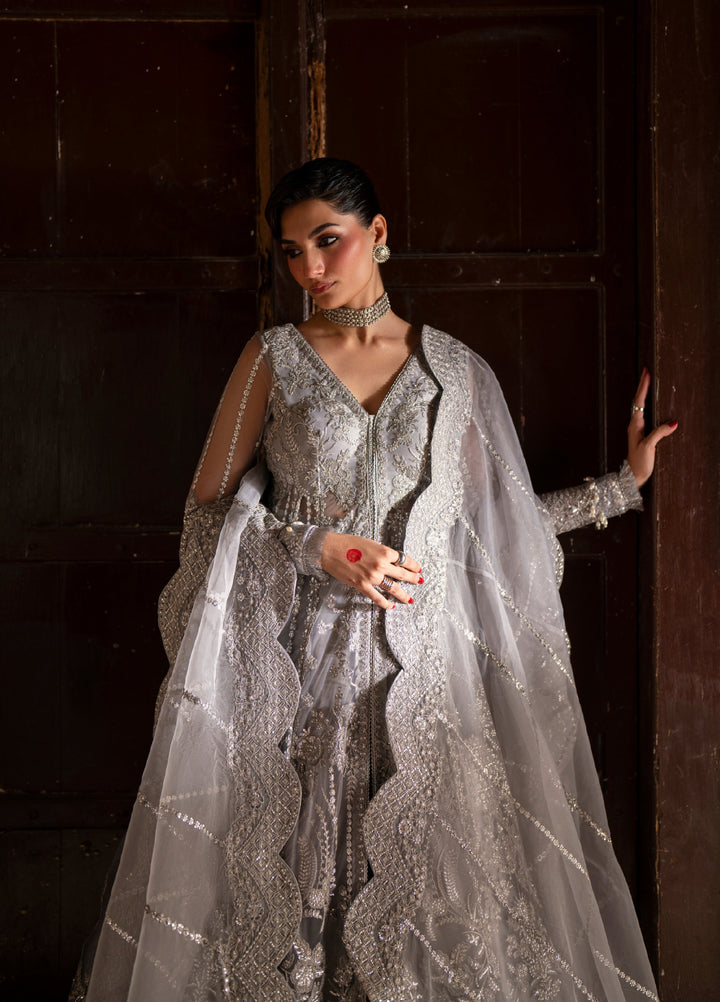 Dastan E Ishq by Ajr Festive Embroidered Unstitched Net 3 Piece Suits AJR25DI D-8 Mehar - Formals Collection