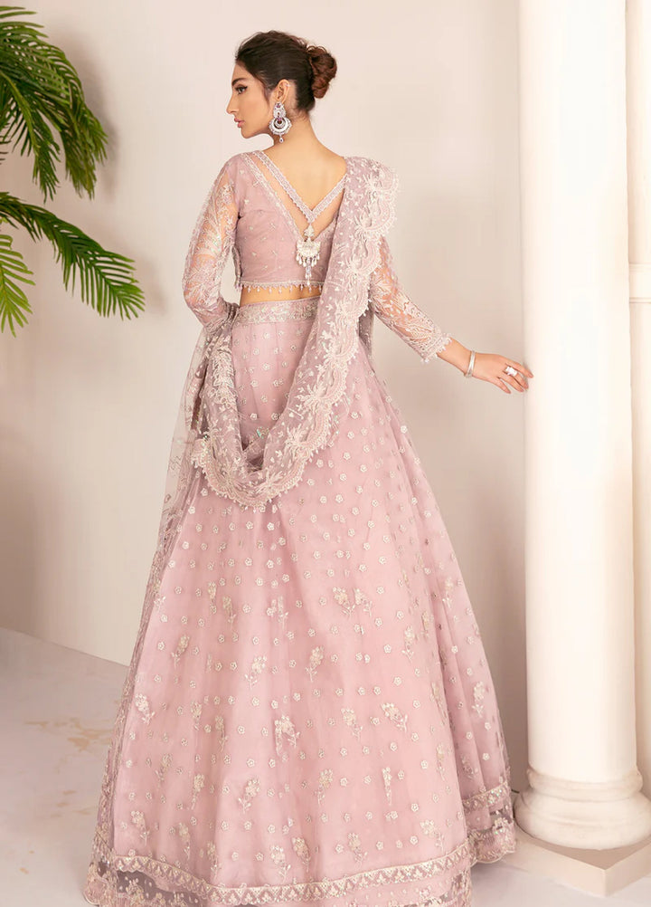 Chantelle by Baroque Unstitched Embroidered Net 3 Piece Suit BQ26UFC BQU-CH08-D01 - Festive Collection