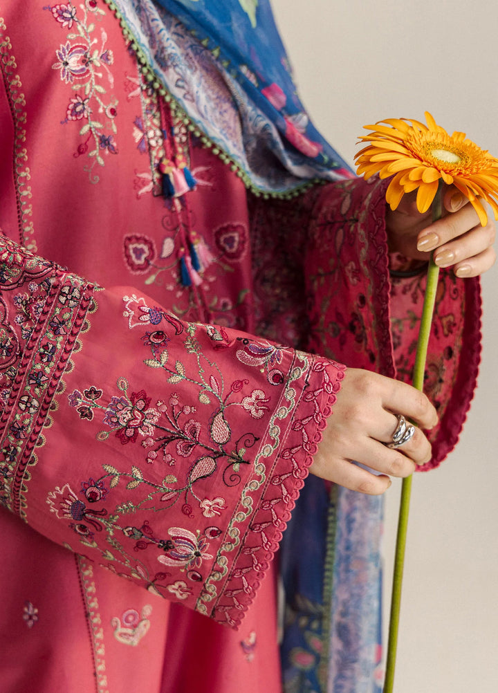 Coco by Zara Shahjahan Unstitched Embroidered Lawn 3 Piece Suit CZS26UCLP NOA-5A - Eid Collection