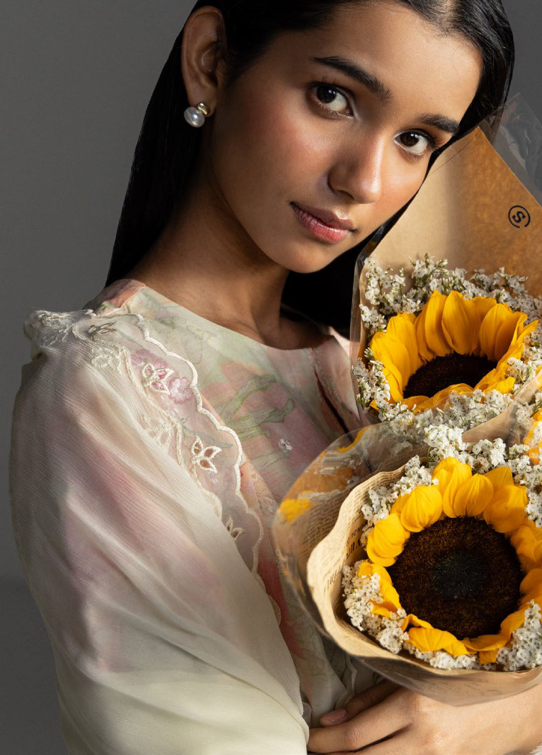 Coco by Zara Shahjahan Unstitched Embroidered Lawn 3 Piece Suit CZS26UL AIRA-6B - Summer Collection
