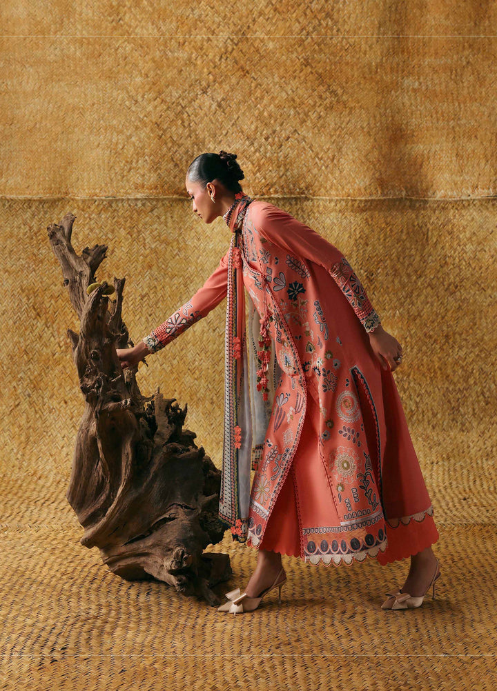 Sable Vogue Unstitched Embroidered Lawn 3 Piece Suit SV26ULL SL-03-26-V2 - Festive Collection