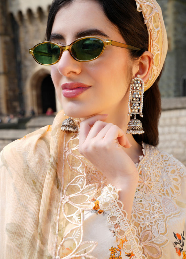 Al Zohaib Printkari Unstitched Embroidered Lawn 3 Piece Suit AZ26ULP 07 - Summer Collection