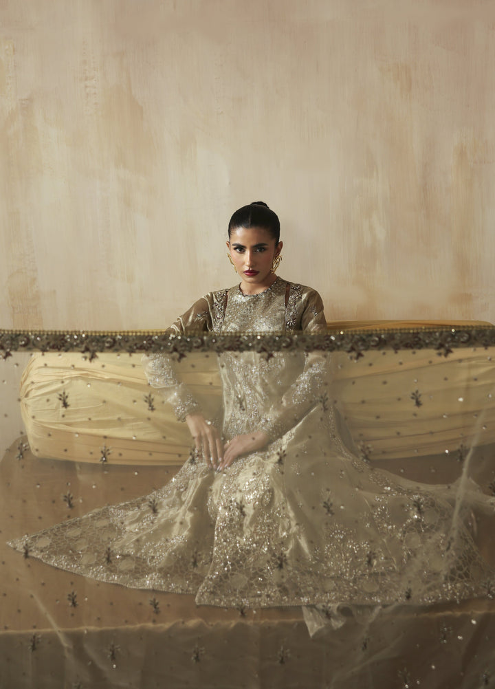 Jahanara by Zarposh Embroidered Zari Suits Unstitched 3 Piece ZP25JF Areezah - Festive Collection