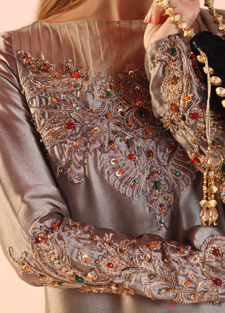 Eterna by Musferah Saad Pret Embroidered Tissue Silk 2 Piece Whispers of Opulence - Festive Collection