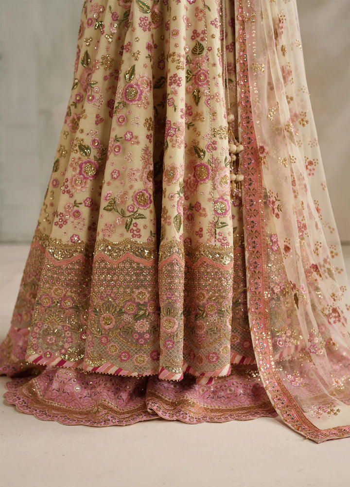 Chantelle by Baroque Unstitched Embroidered Net 3 Piece Suit BQ26UCF UF-4371 - Festive Collection