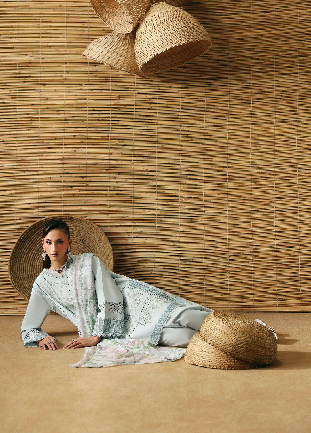 Sable Vogue Unstitched Embroidered Lawn 3 Piece Suit SV26ULL SL-09-26-V2 - Festive Collection