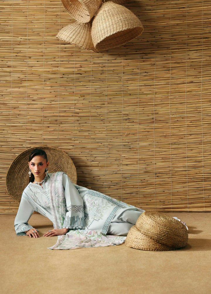 Sable Vogue Unstitched Embroidered Lawn 3 Piece Suit SV26ULL SL-09-26-V2 - Festive Collection