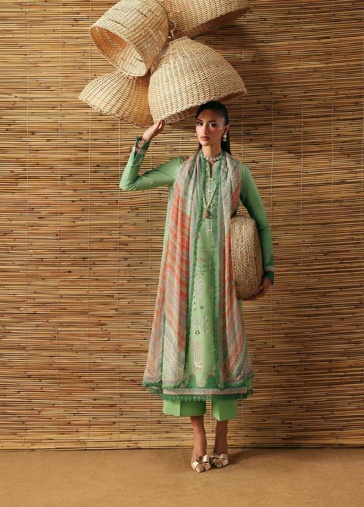 Sable Vogue Unstitched Embroidered Lawn 3 Piece Suit SV26ULL SL-01-26-V2 - Festive Collection