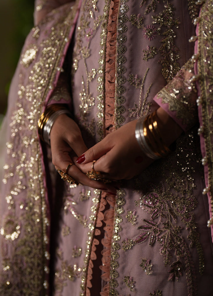 Dastan E Ishq by Ajr Festive Embroidered Unstitched Organza 3 Piece Suits AJR25DI D-1 Dhanak - Formals Collection