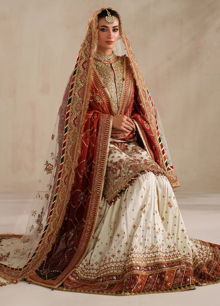 Chantelle by Baroque Unstitched Embroidered Net 3 Piece Suit BQ26UFC UF-4368 - Festive Collection