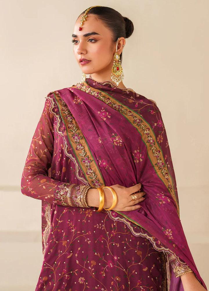 Chantelle by Baroque Unstitched Embroidered Chiffon 3 Piece Suit BQ26UFC UF-4277 - Festive Collection
