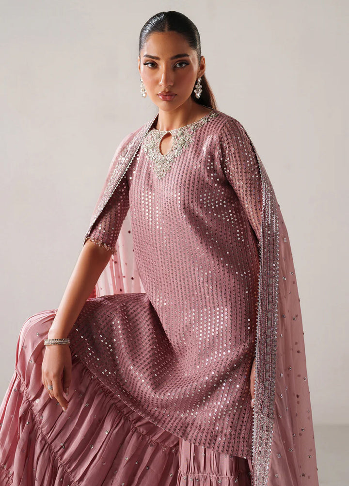 Chantelle by Baroque Unstitched Embroidered Chiffon 3 Piece Suit BQ26UCF UF-4388 - Festive Collection