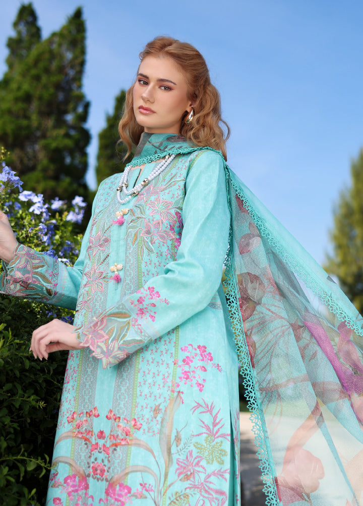 Rang Rasiya Lifestyle Lawn Unstitched Embroidered 3 Piece Suit RR25ULS ASTER - Summer Collection