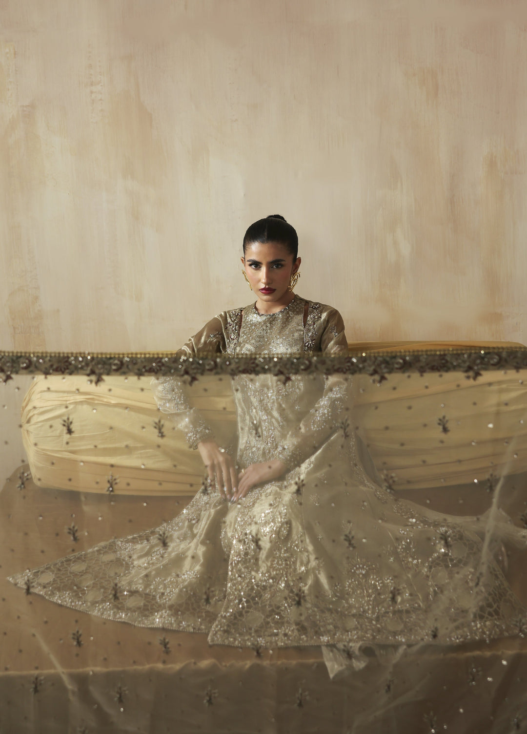 Jahanara by Zarposh Embroidered Zari Suits Unstitched 3 Piece ZP25JF Areezah - Festive Collection