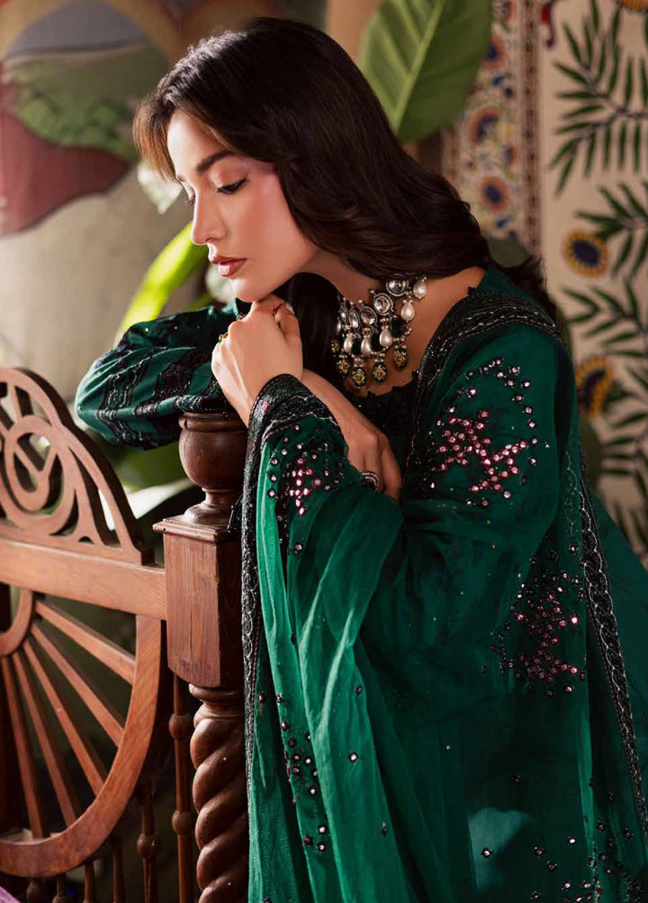 Nureh Nur Mahal The Silk Edit Unstitched Suits 3 Piece NU25NM NE-196 - Festive Collection