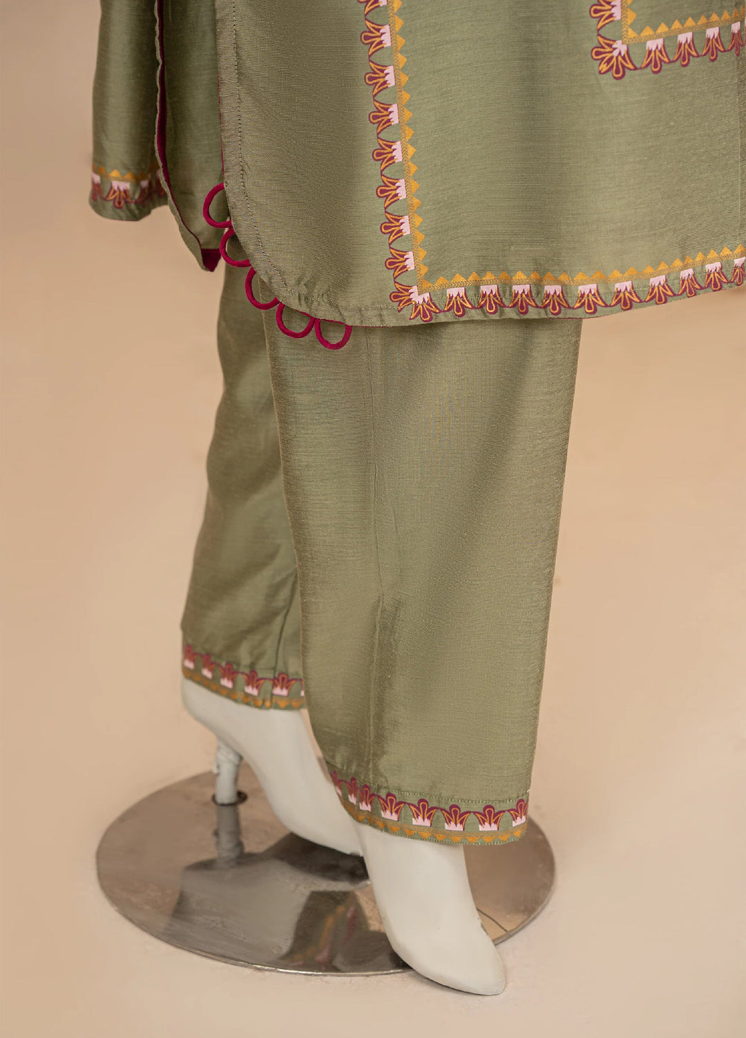 Riley Womens Pret 2 Piece Linen Matcha JRS2P - Winter Collection